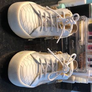 These are Giuseppe Zanotti shoes bought in Milan